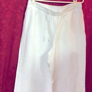 Lane Bryant linen/rayon slacks